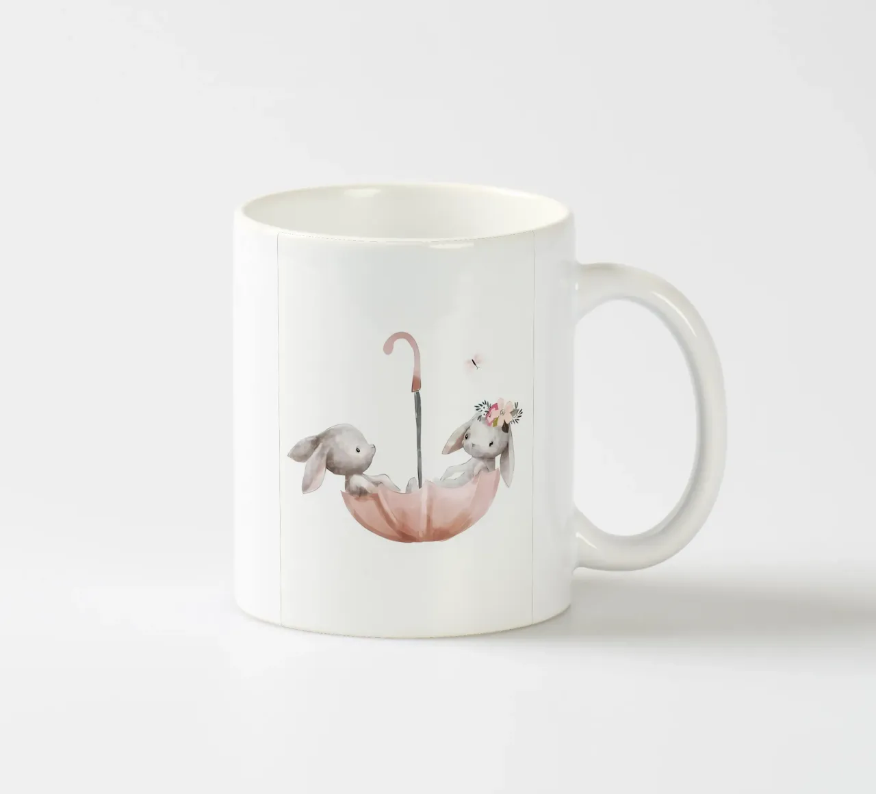 Coppia Rabit tazza in ceramica da mitaco