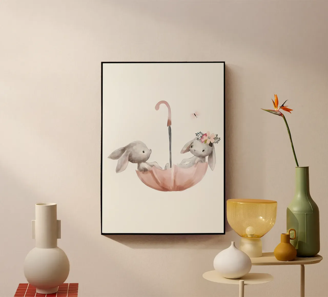 Coppia Rabit plexiglass da mitaco