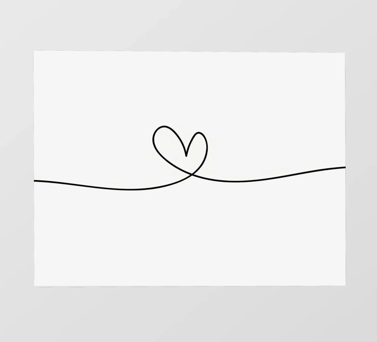 Linea del cuore telo in pvc da Manhmai