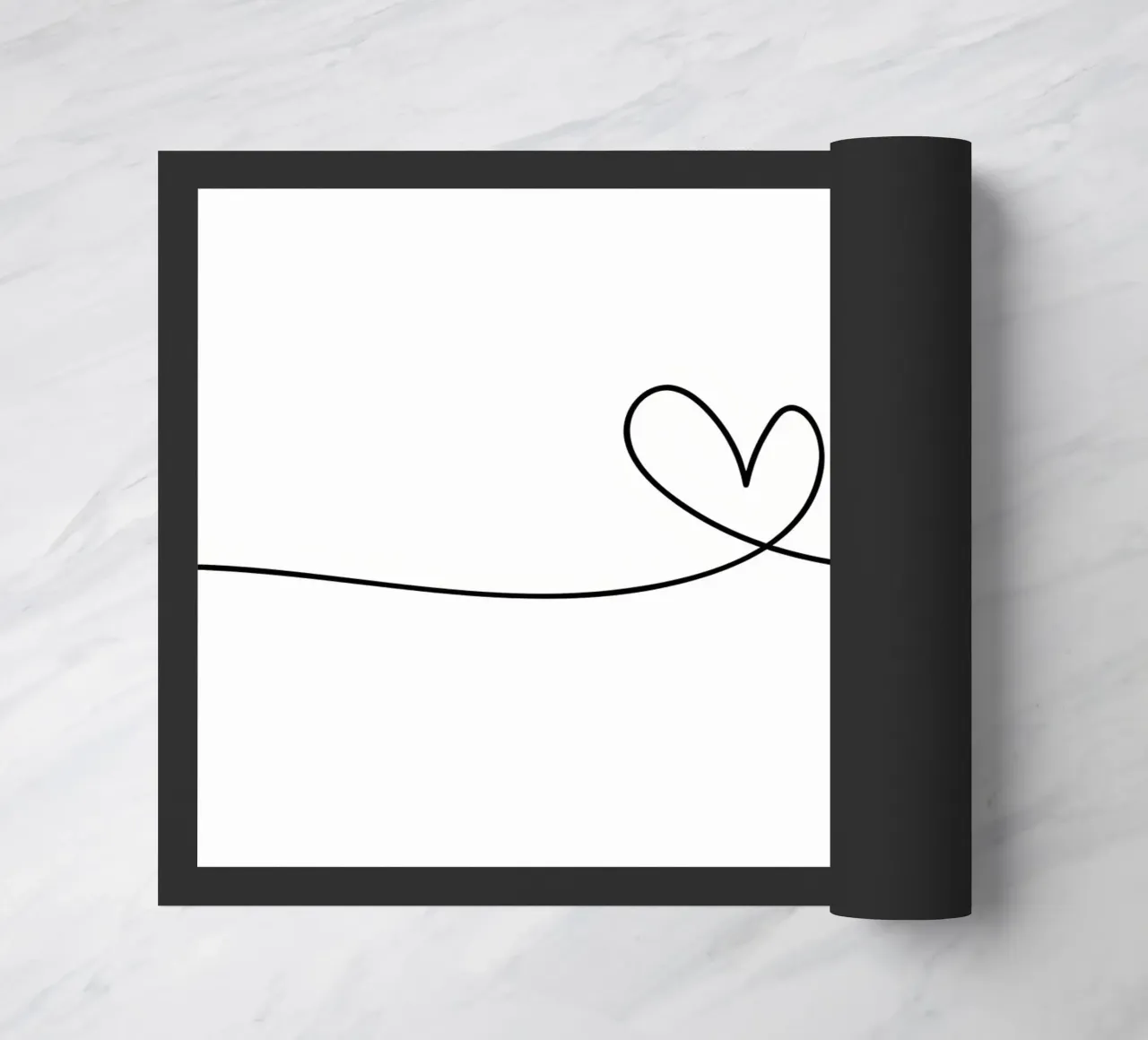 Linea del cuore zerbino da Manhmai
