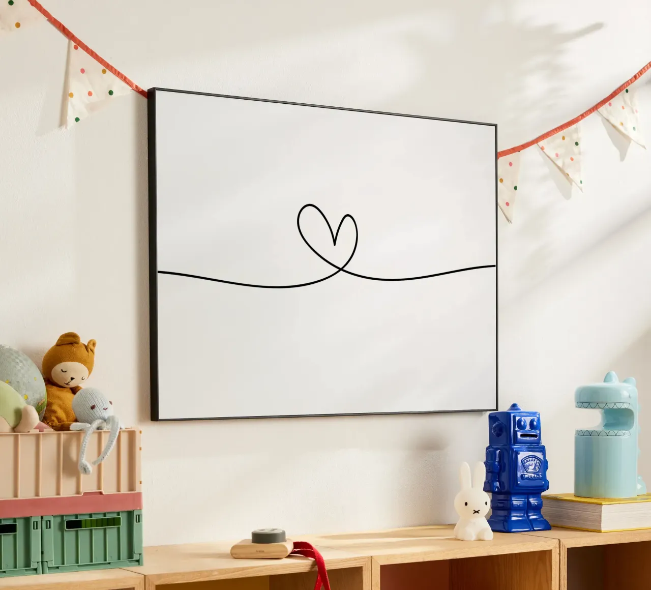 Linea del cuore alluminio dibond da Manhmai