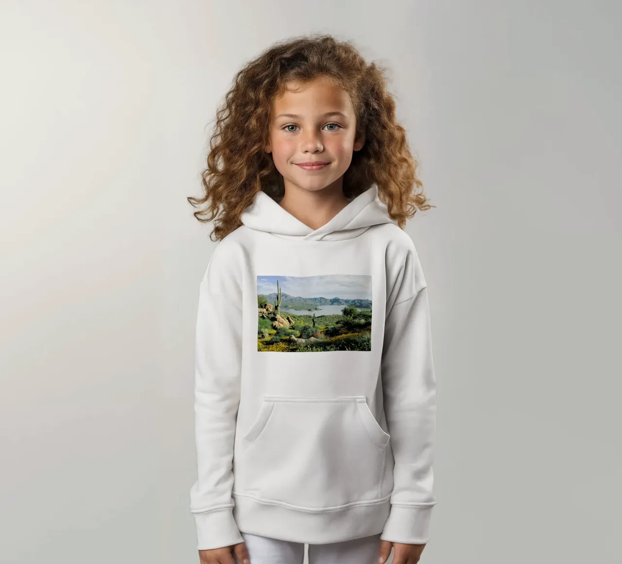 Blooming Desert felpa bambino con cappuccio da Kevin Russ