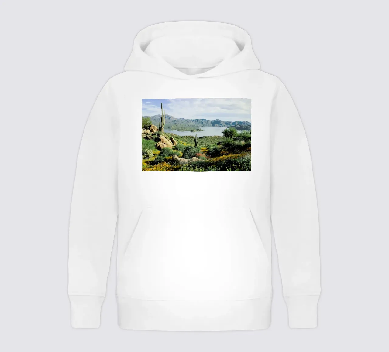 Blooming Desert felpa bambino con cappuccio da Kevin Russ