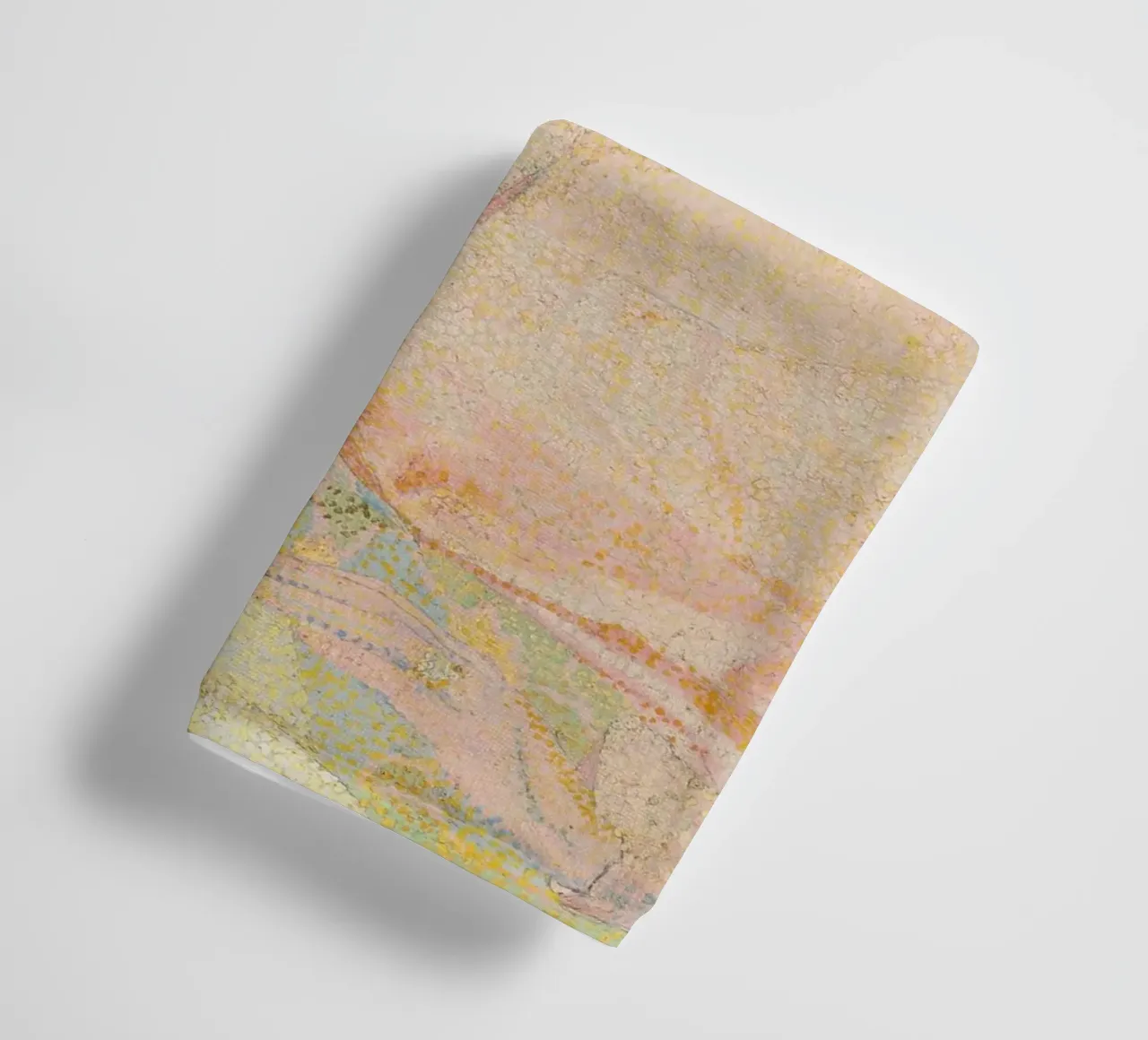 Femme lisant dans un intérieur dynamique - Jan Toorop serviette de bain de Studio Vintage
