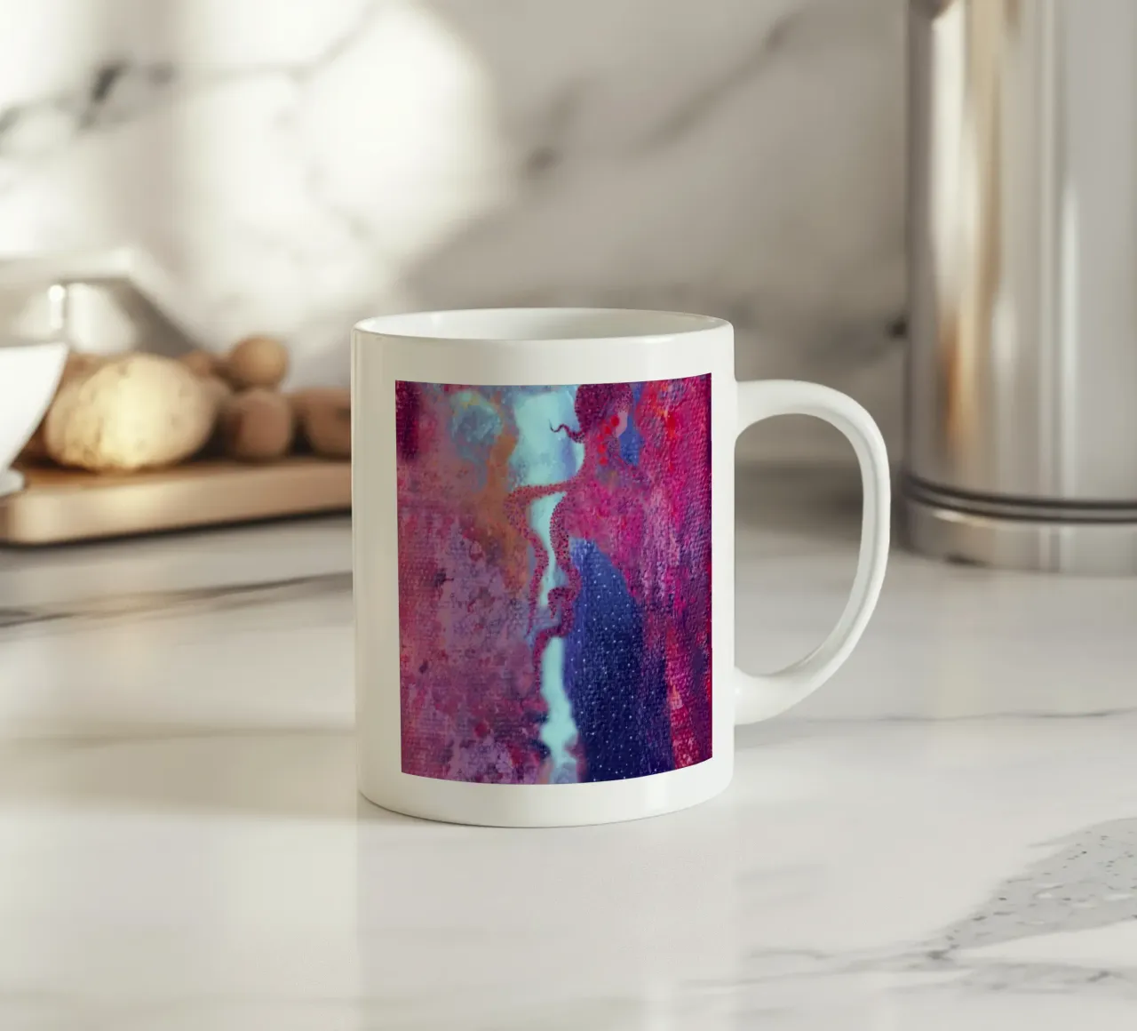 Donna acrilico tazza in ceramica da Teresa André