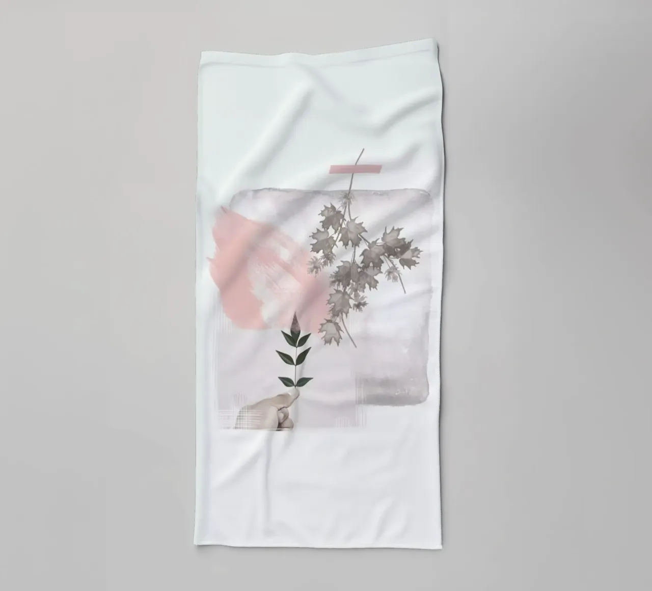 Collage towel by KRUTH DESIGN