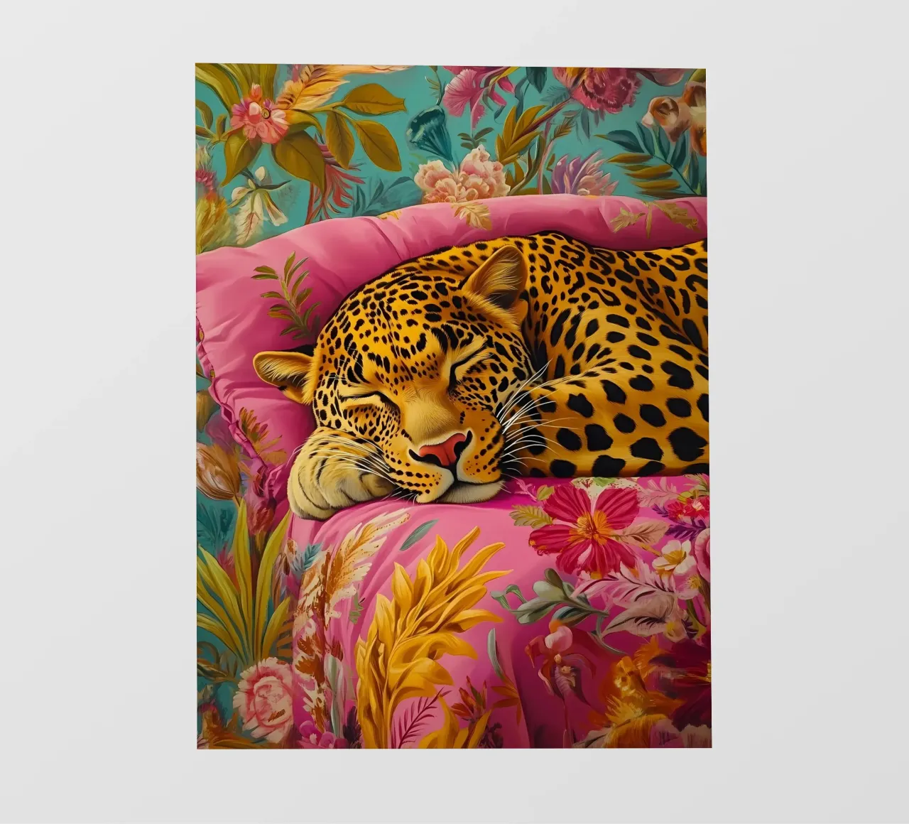 Tigre addormentata telo in pvc da IamHomeStudio