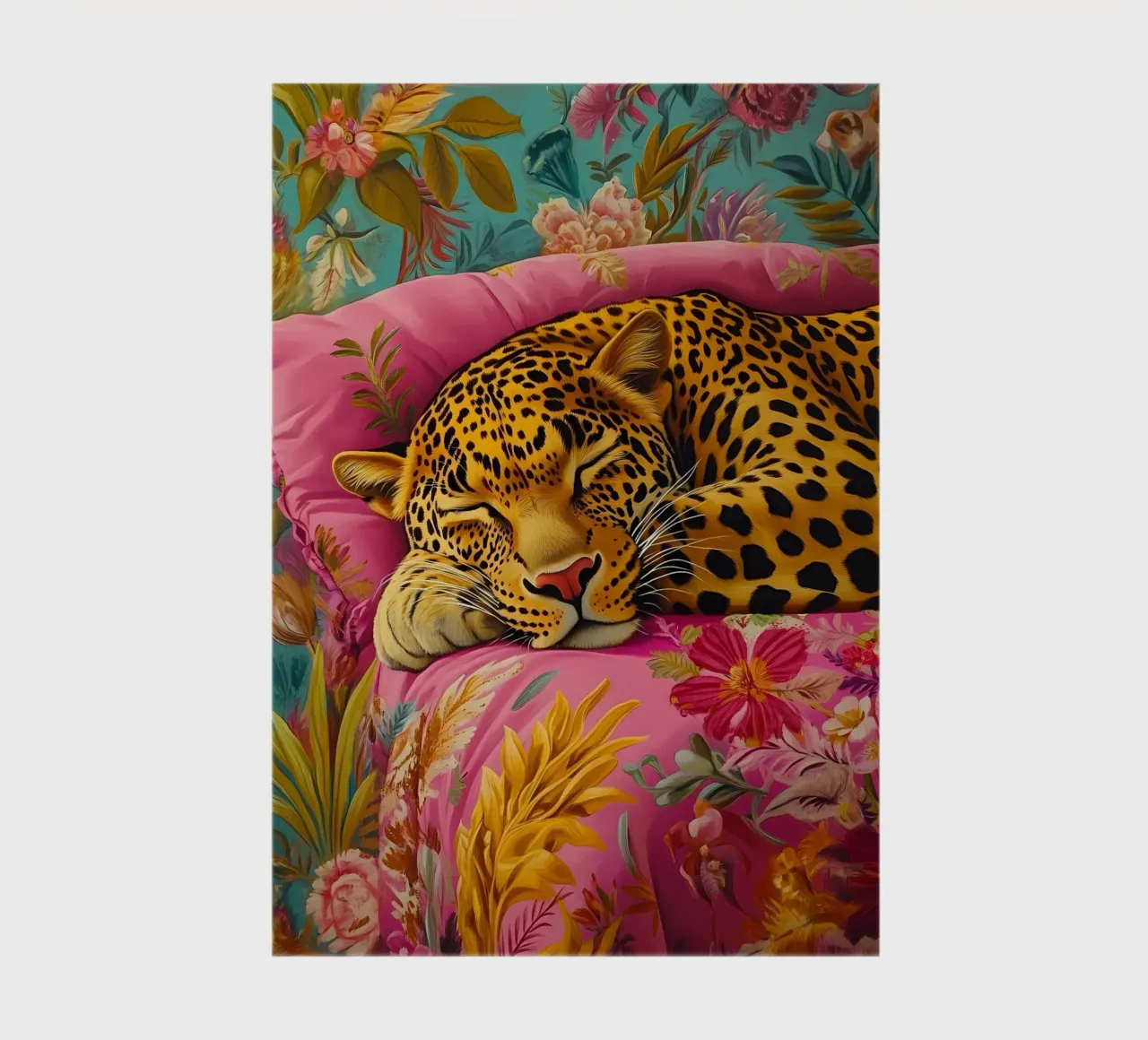 Sleeping Tiger notebook by IamHomeStudio