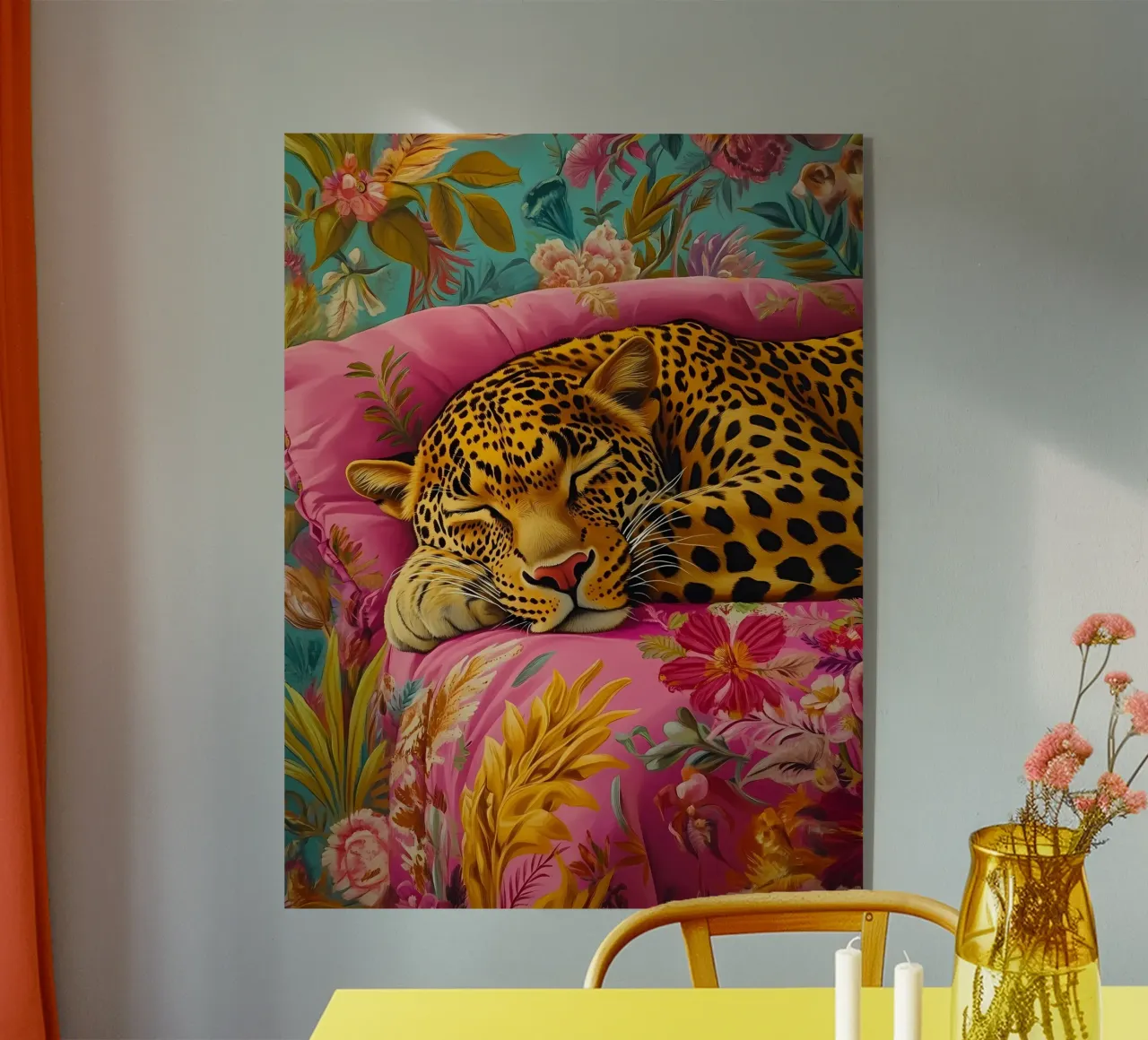 Tigre addormentata plexiglass da IamHomeStudio