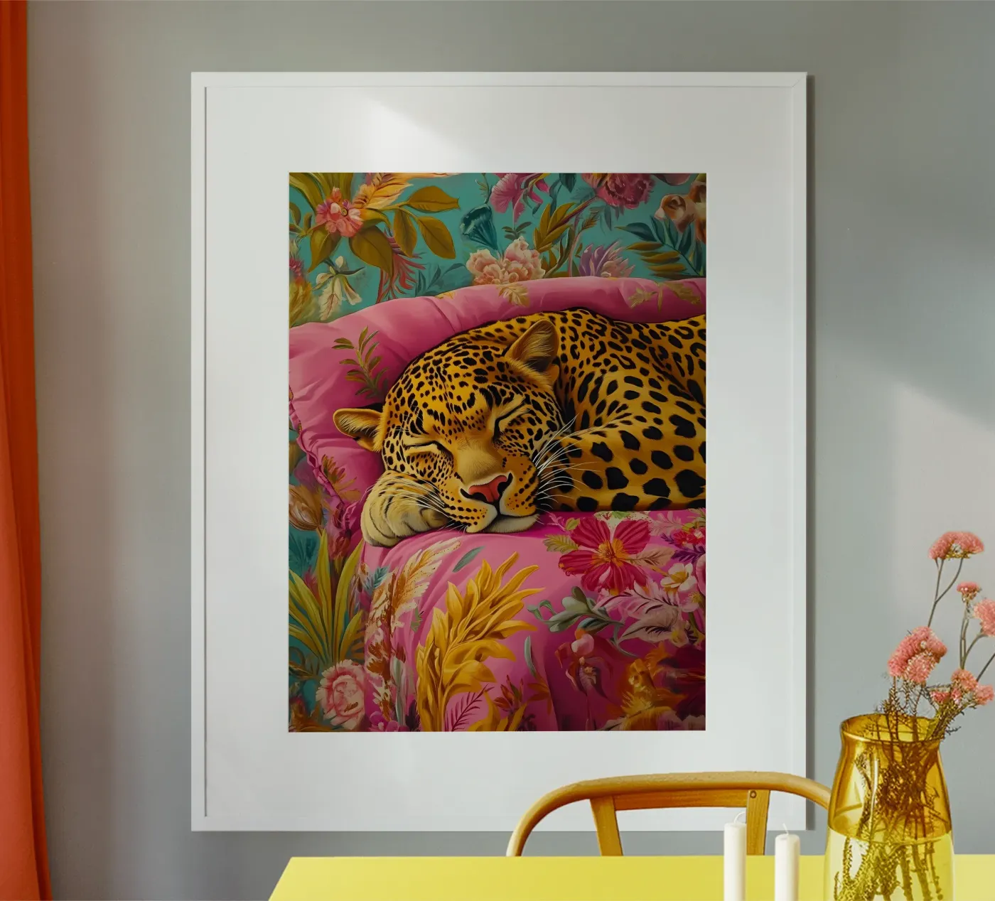 Sleeping Tiger poster by IamHomeStudio