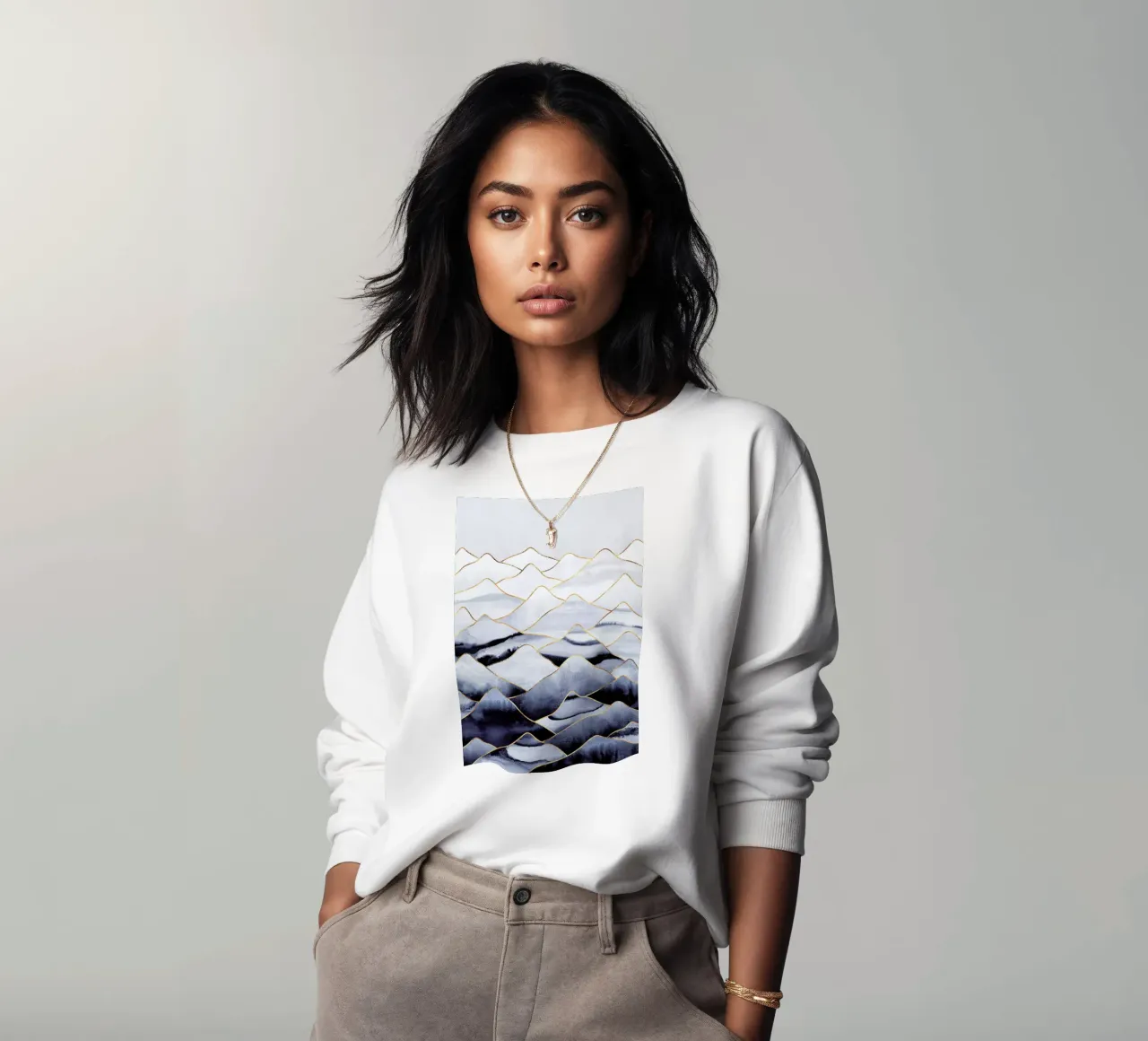 Mountains 1 felpa da Elisabeth Fredriksson