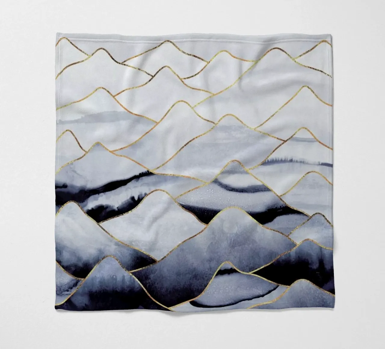 Mountains 1 coperta in pile da Elisabeth Fredriksson