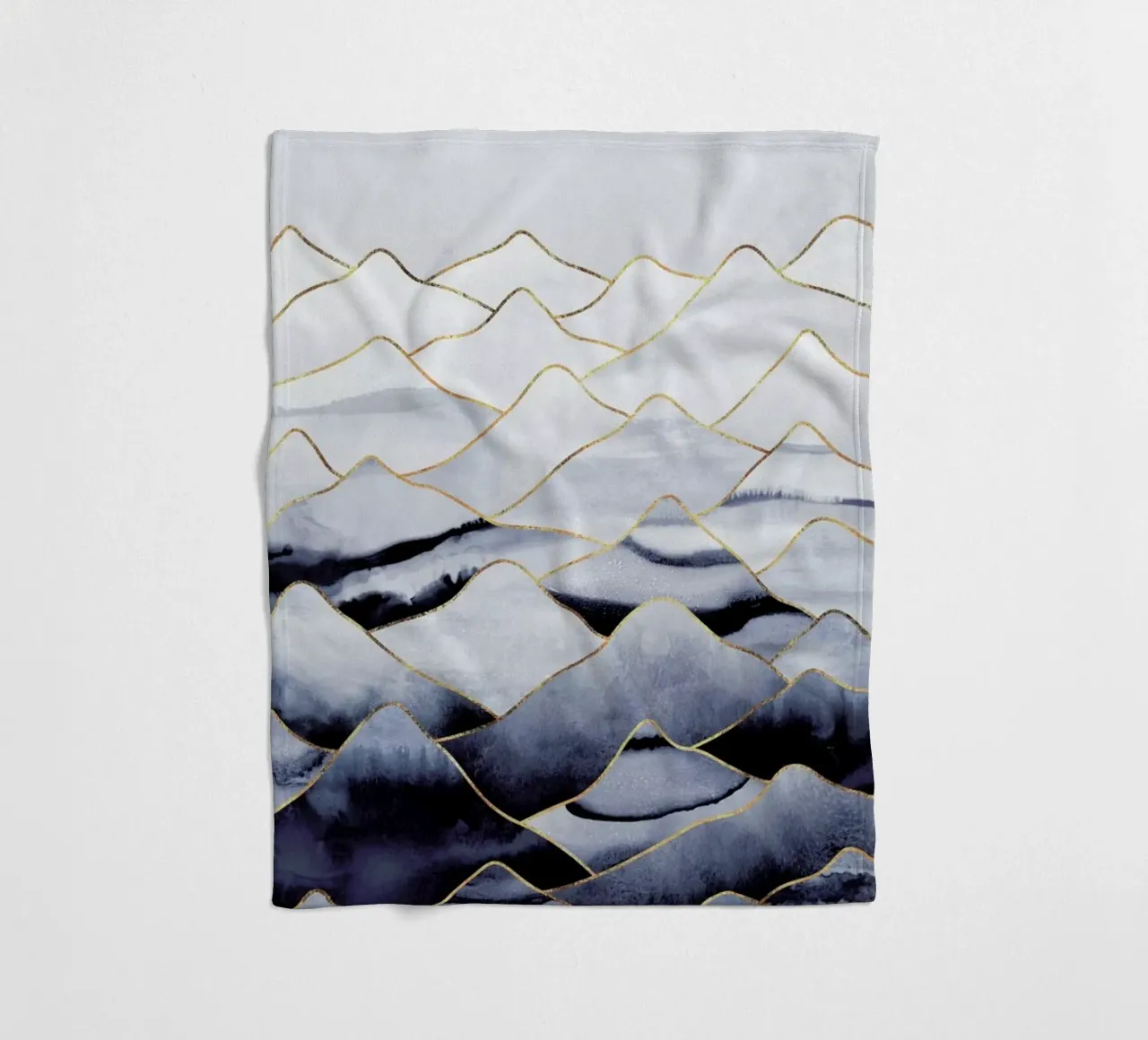 Mountains 1 coperta in pile da Elisabeth Fredriksson