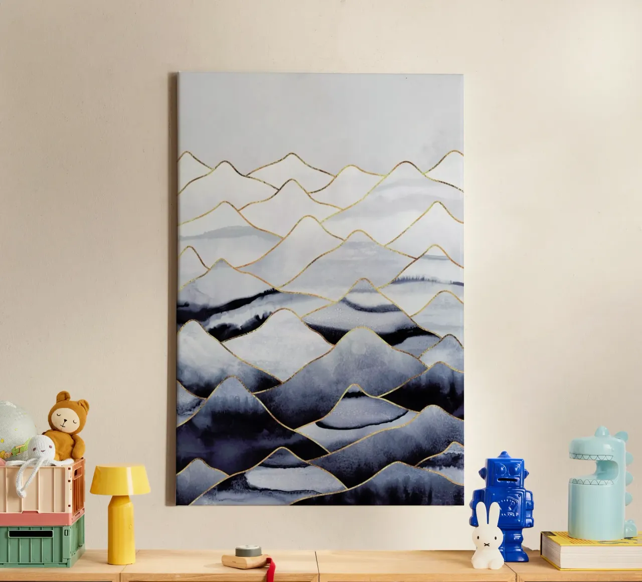 Mountains 1 tela da Elisabeth Fredriksson