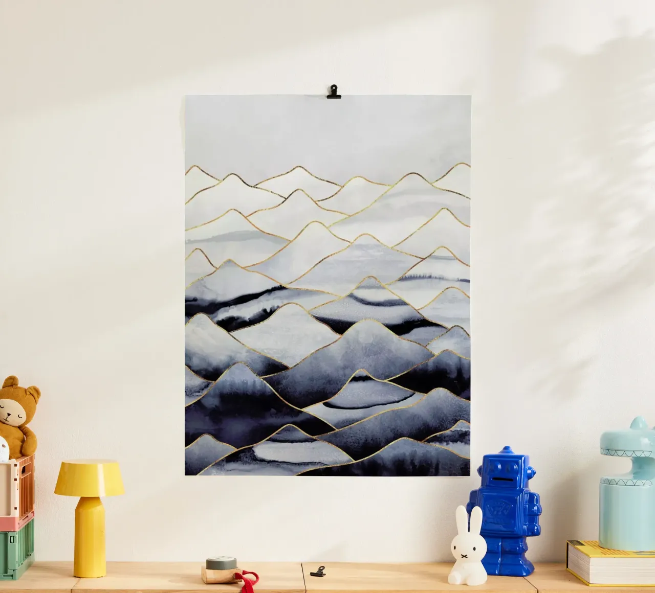 Mountains 1 carta hahnemühle da Elisabeth Fredriksson