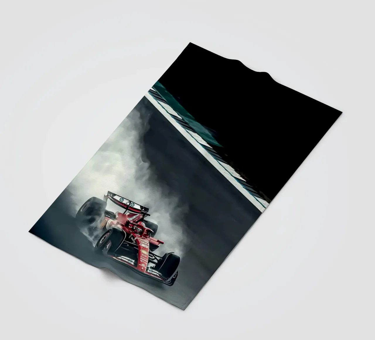 auto f1 coperta in pile da mitaco