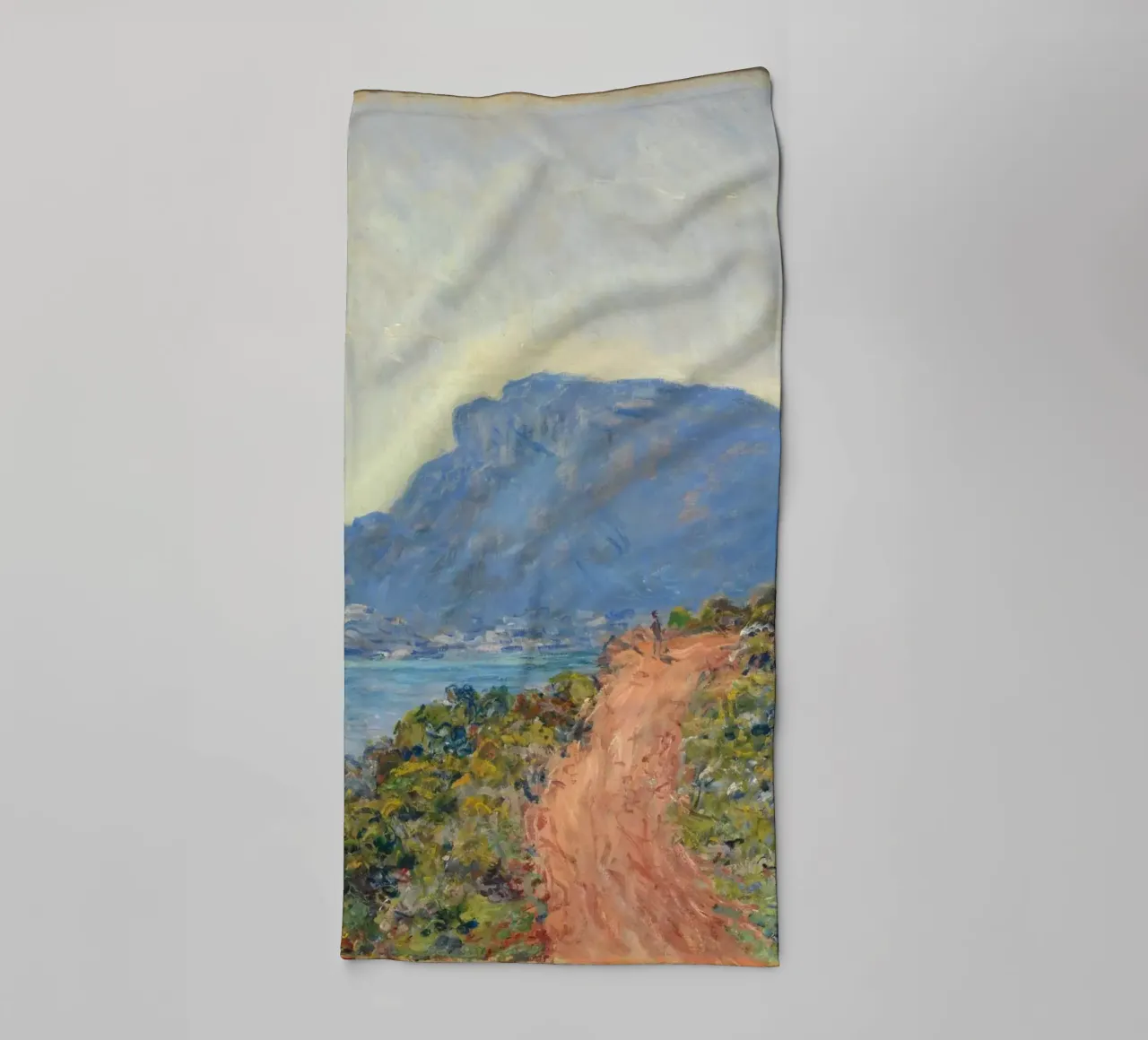 La Corniche bij Monaco Monet mer été femme serviette de bain de Studio Vintage