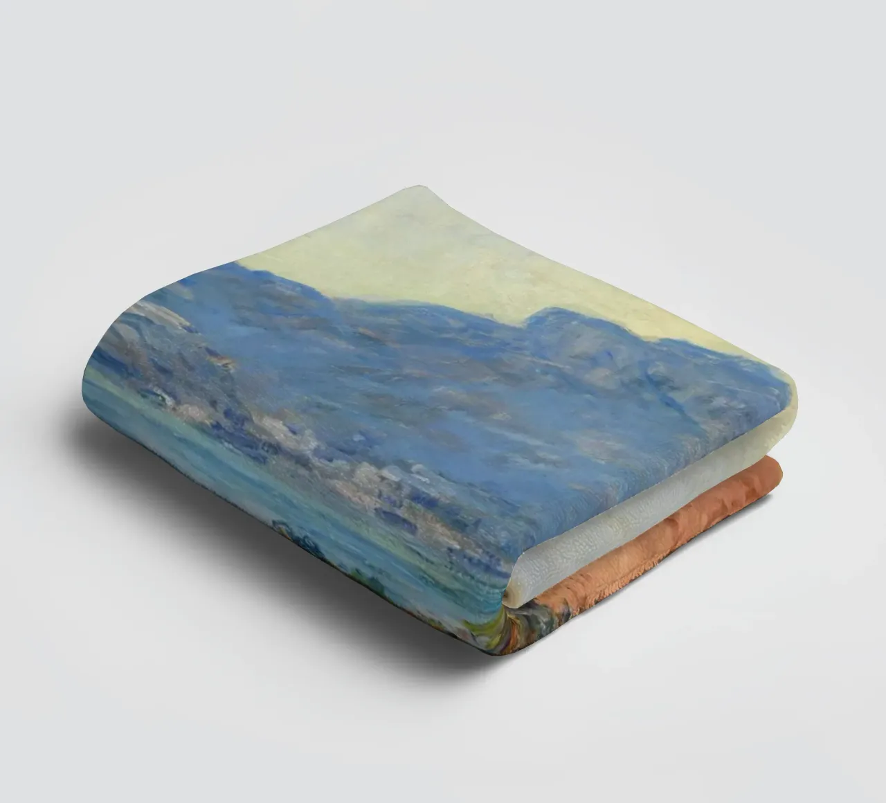 La Corniche bij Monaco Monet mer été femme serviette de bain de Studio Vintage