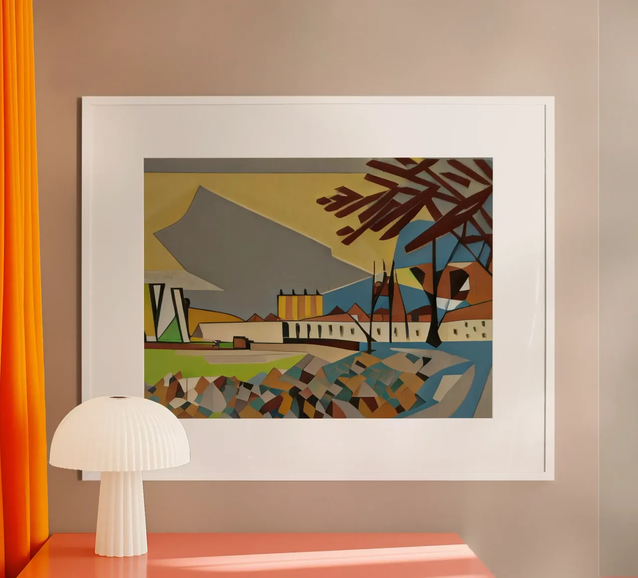Escursione_Visitatoria_Kassel_18 poster con telaio in alluminio da Abstract Art by LK