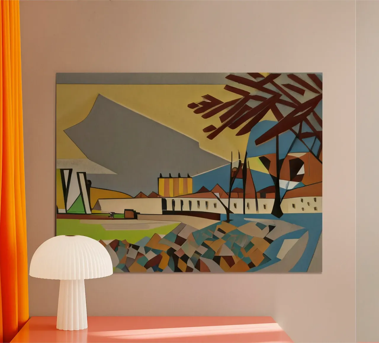 Escursione_Visitatoria_Kassel_18 poster con telaio in alluminio da Abstract Art by LK