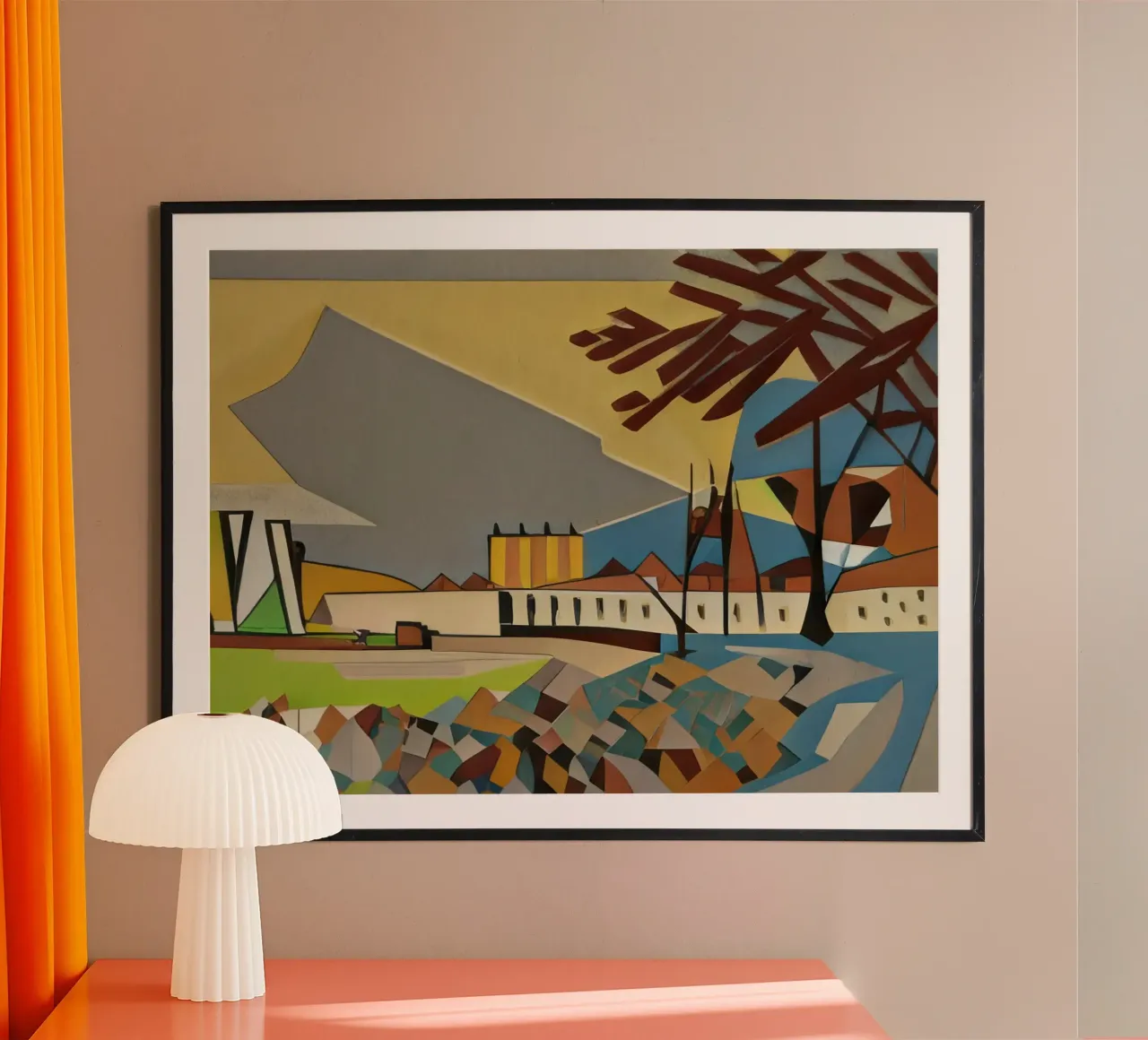 Escursione_Visitatoria_Kassel_18 poster con telaio in alluminio da Abstract Art by LK