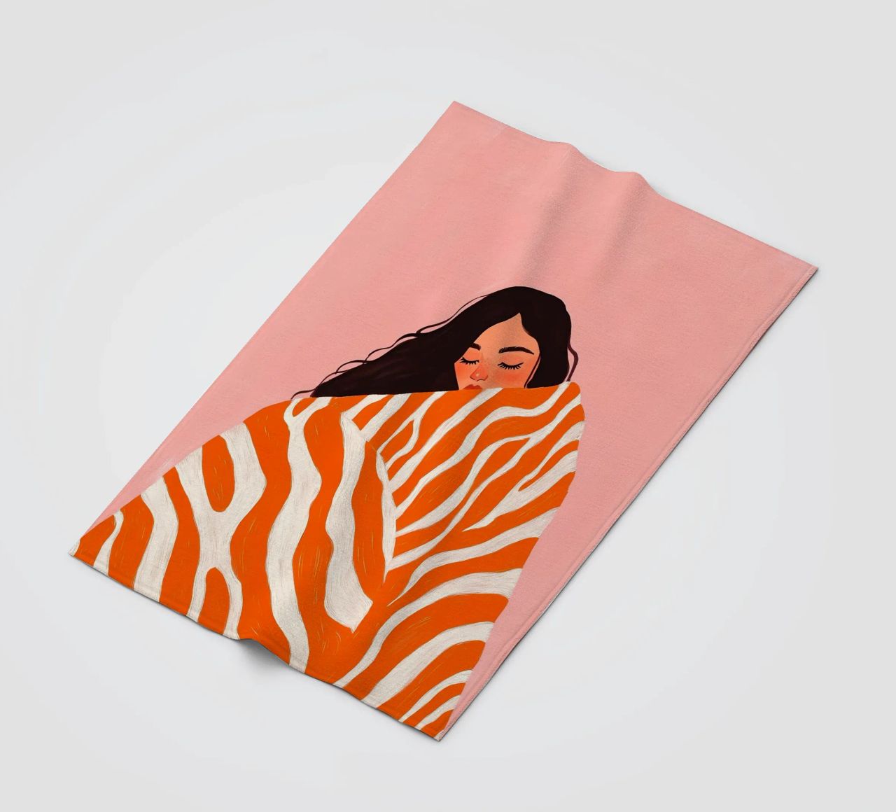 Serata accogliente coperta in pile da Olga Wildrose