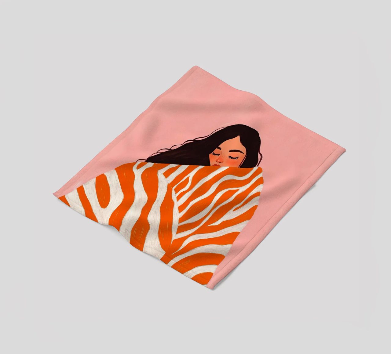 Serata accogliente coperta in pile da Olga Wildrose