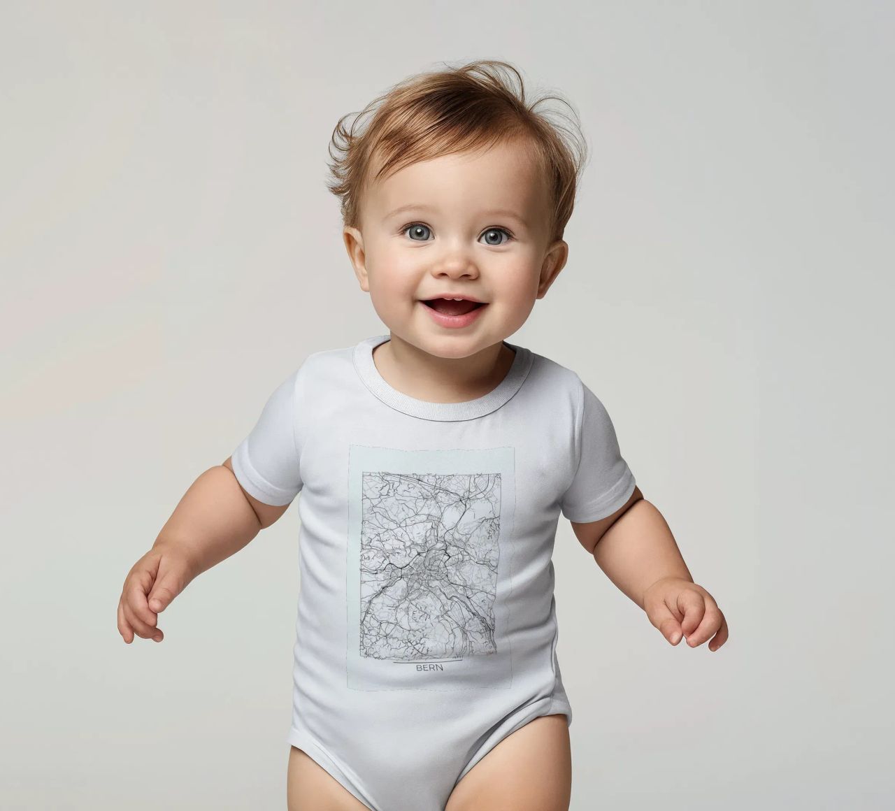 Bern Minimal body neonato maniche corte da Hubert Roguski