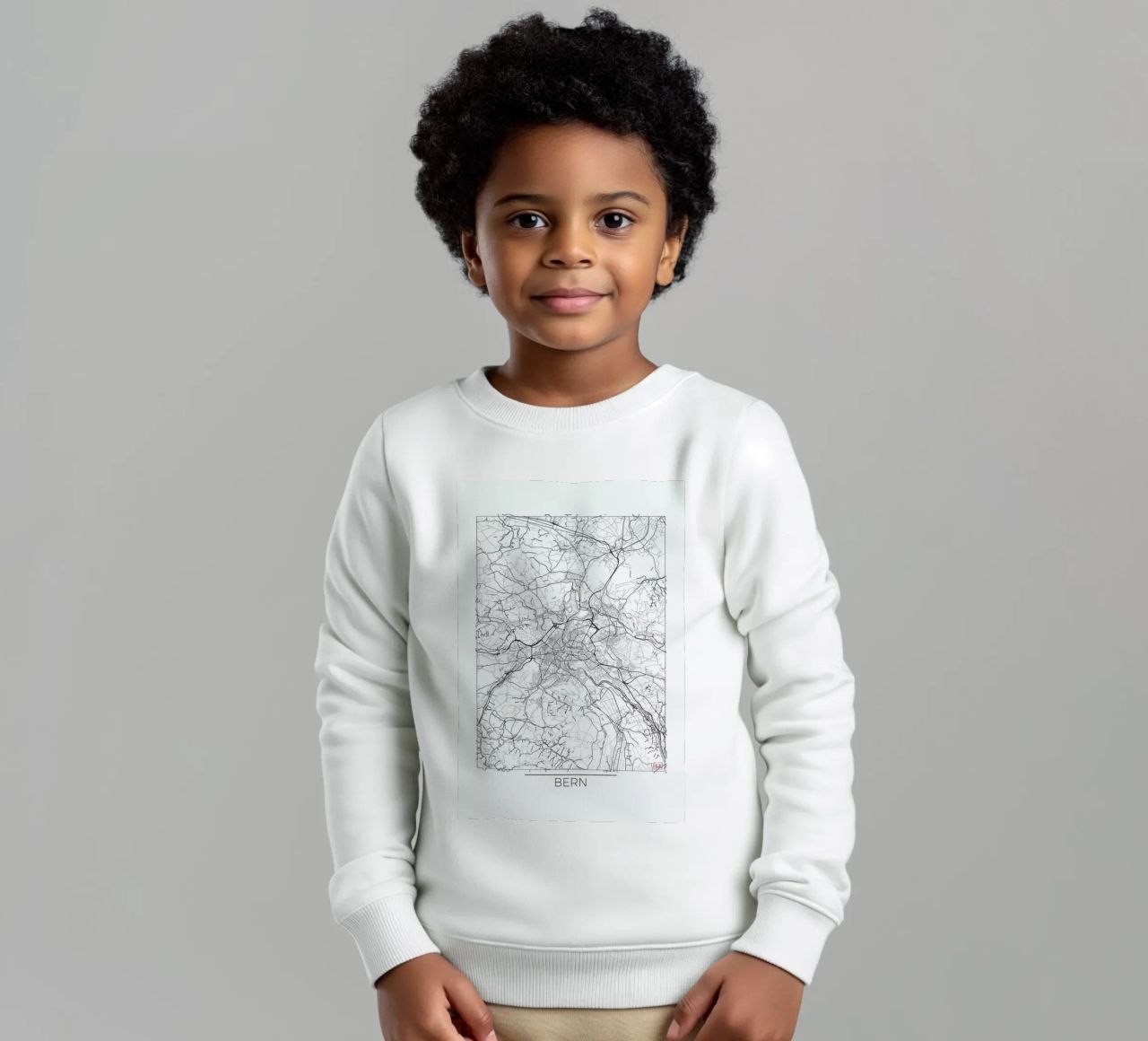 Bern Minimal felpa bambino da Hubert Roguski