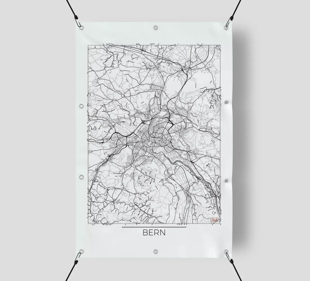 Bern Minimal telo in pvc da Hubert Roguski