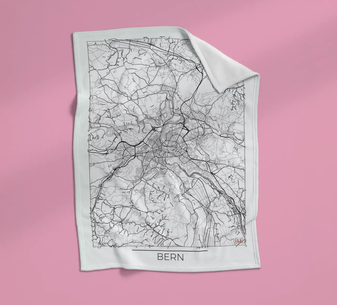 Bern Minimal coperta in pile da Hubert Roguski