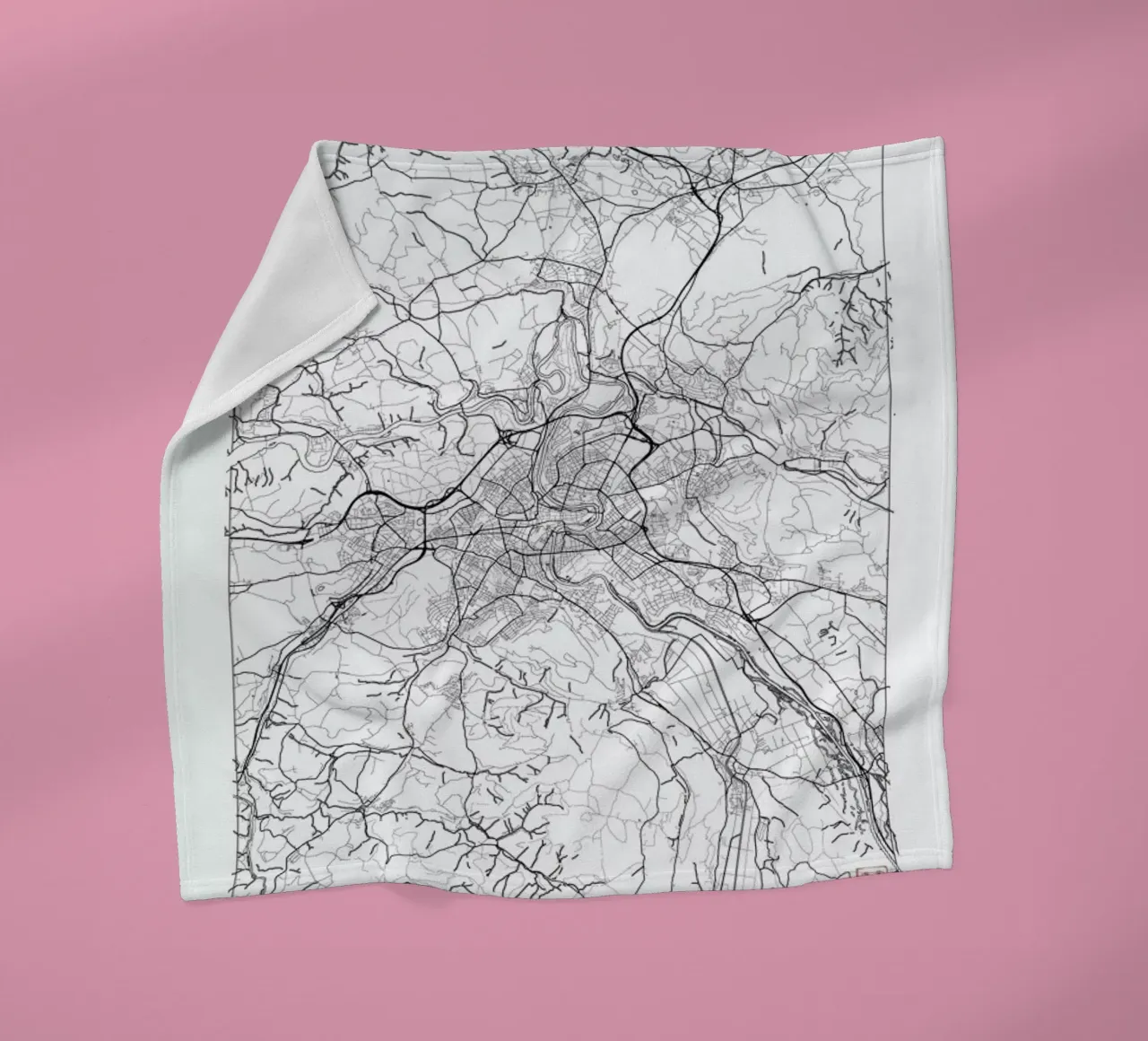 Bern Minimal coperta in pile da Hubert Roguski