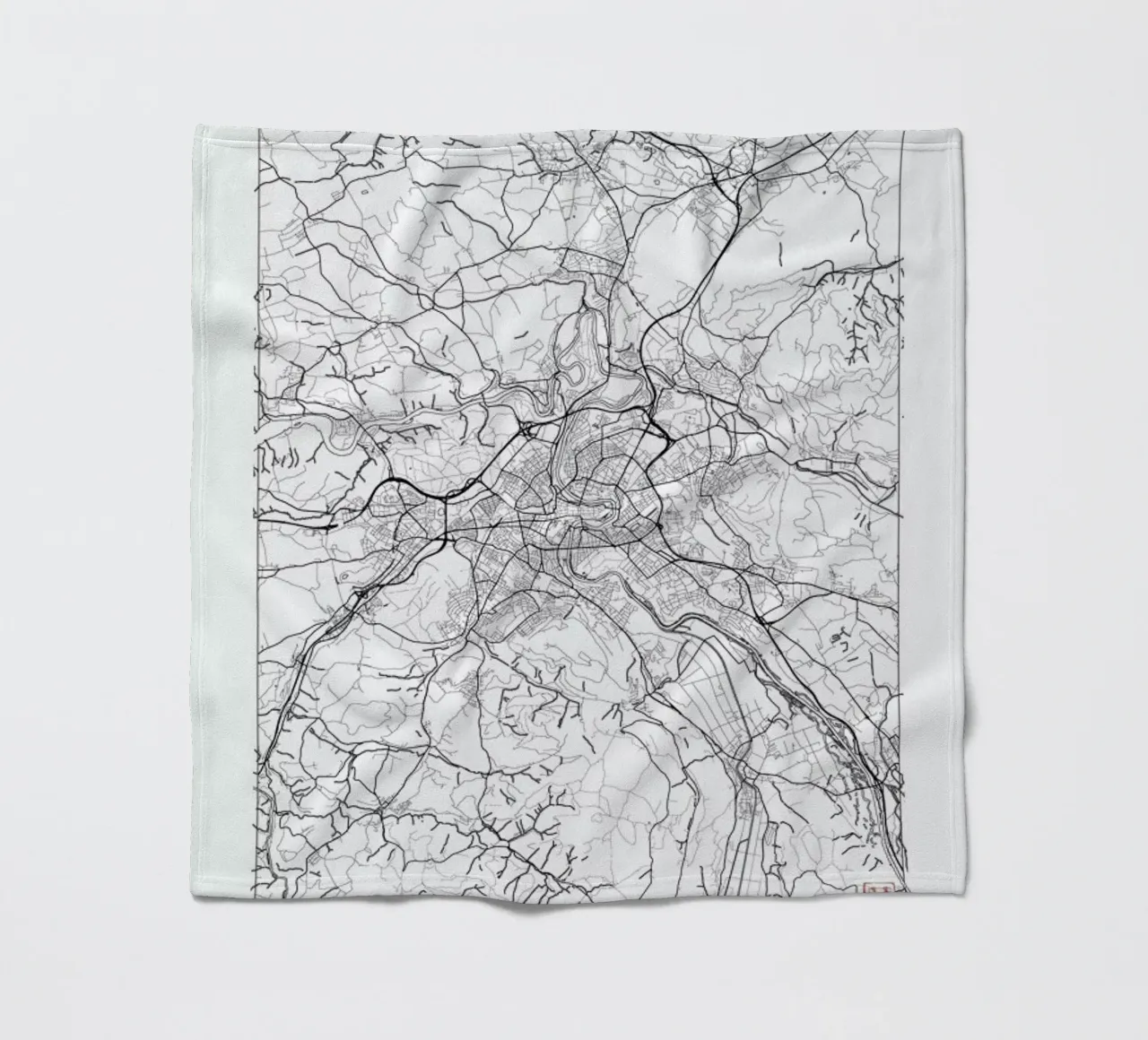 Bern Minimal coperta in pile da Hubert Roguski