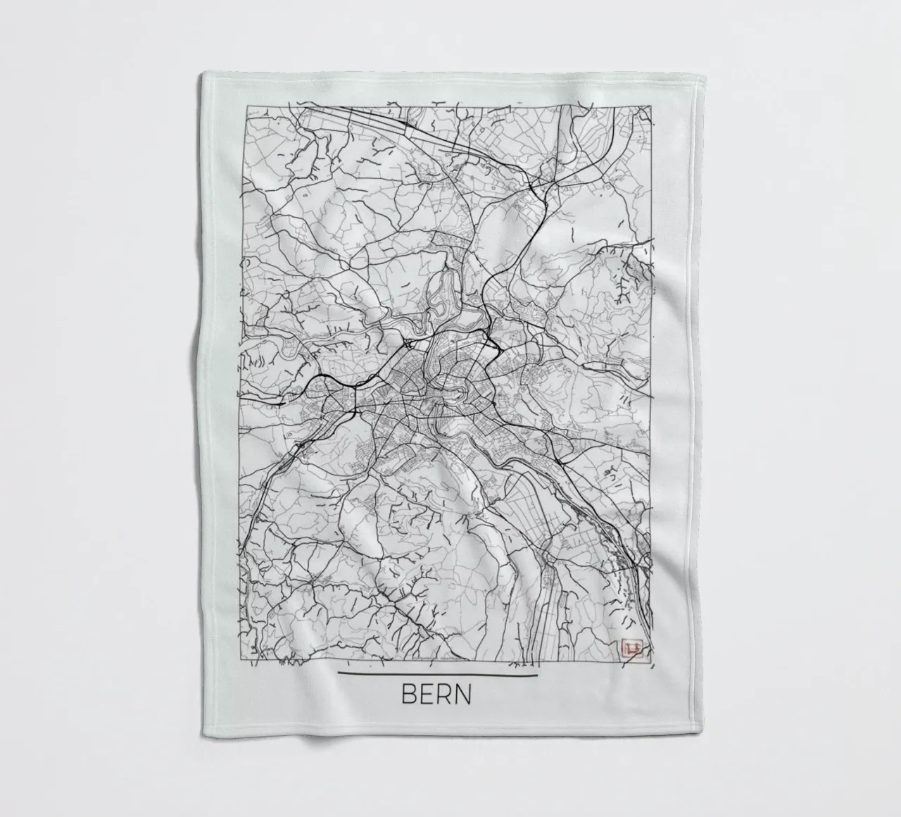 Bern Minimal coperta in pile da Hubert Roguski