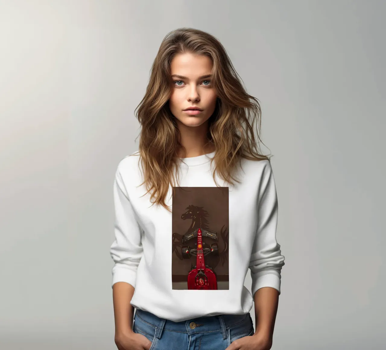 car f1.png sweatshirt by mitaco