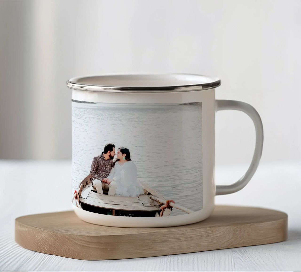 2 Photos tazza in smalto da pv design