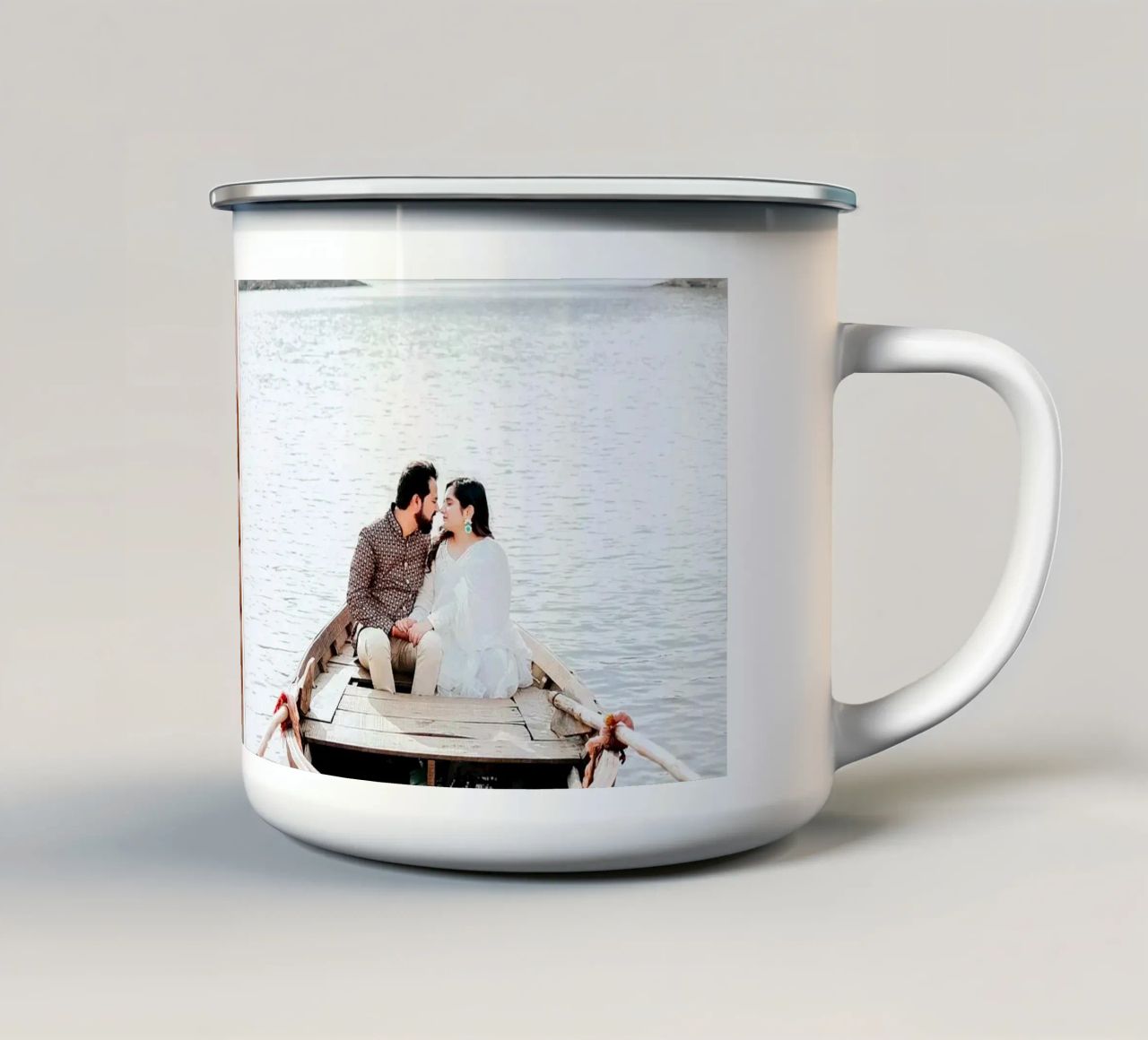 2 Photos tazza in smalto da pv design