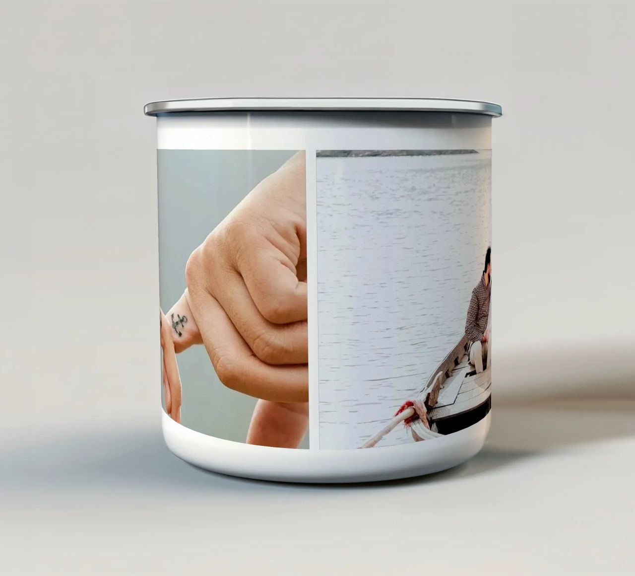2 Photos tazza in smalto da pv design