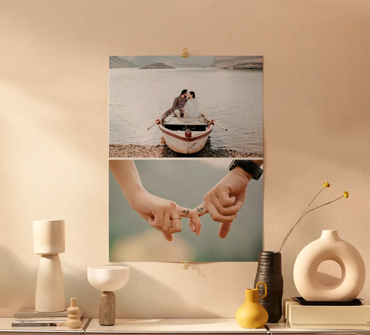 2 Photos poster da we line studio - design