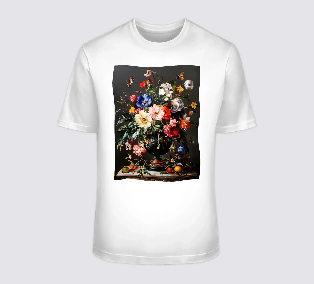 Vintage Flowers Still Life t-shirt by IamHomeStudio