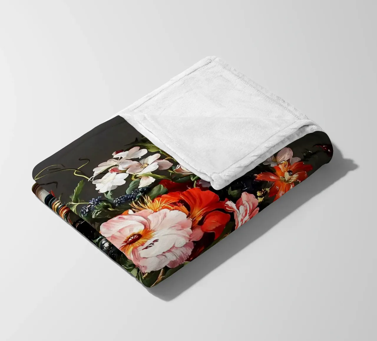 Natura morta di fiori d'epoca coperta in pile da IamHomeStudio