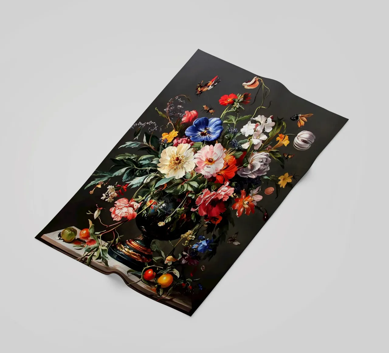 Natura morta di fiori d'epoca telo mare da IamHomeStudio