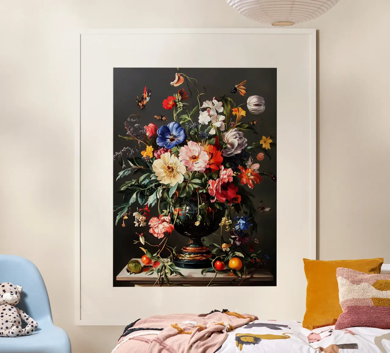 Natura morta di fiori d'epoca carta hahnemühle da IamHomeStudio