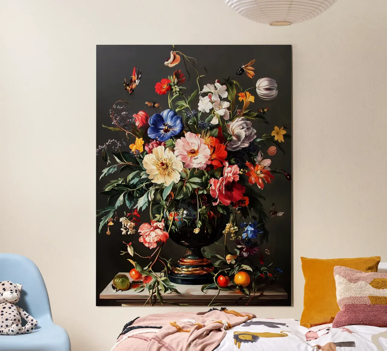Natura morta di fiori d'epoca carta hahnemühle da IamHomeStudio