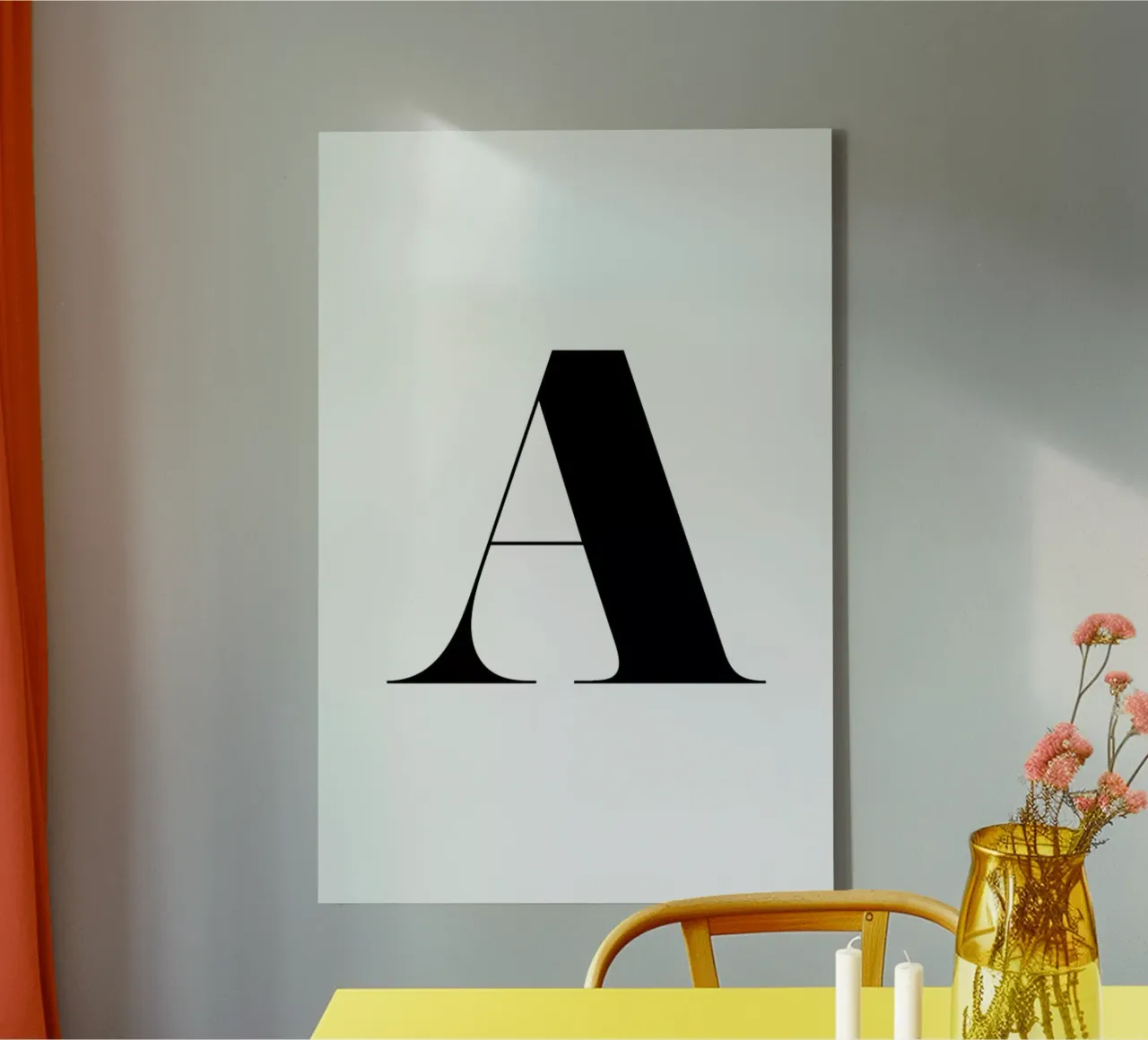 A tela con Cornice a cassetta da Mottos by Sinan Saydik
