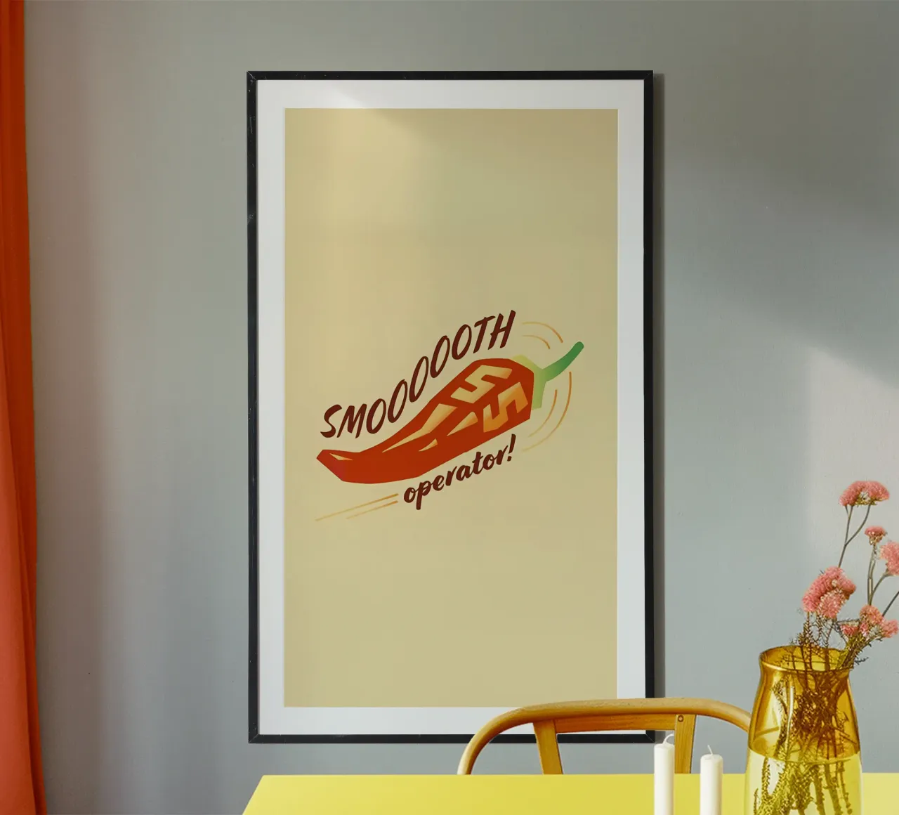 Carlos Sainz 55 F1 Sfondo poster con telaio in plastica da mitaco