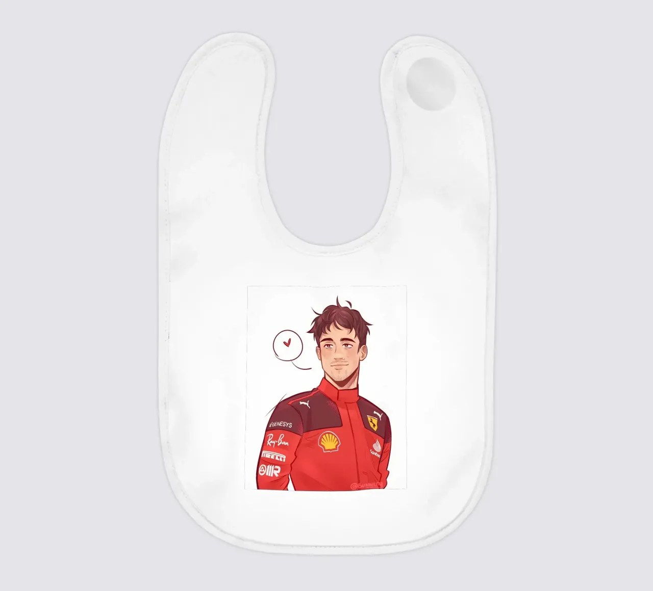 Charles Leclerc bavaglino da mitaco