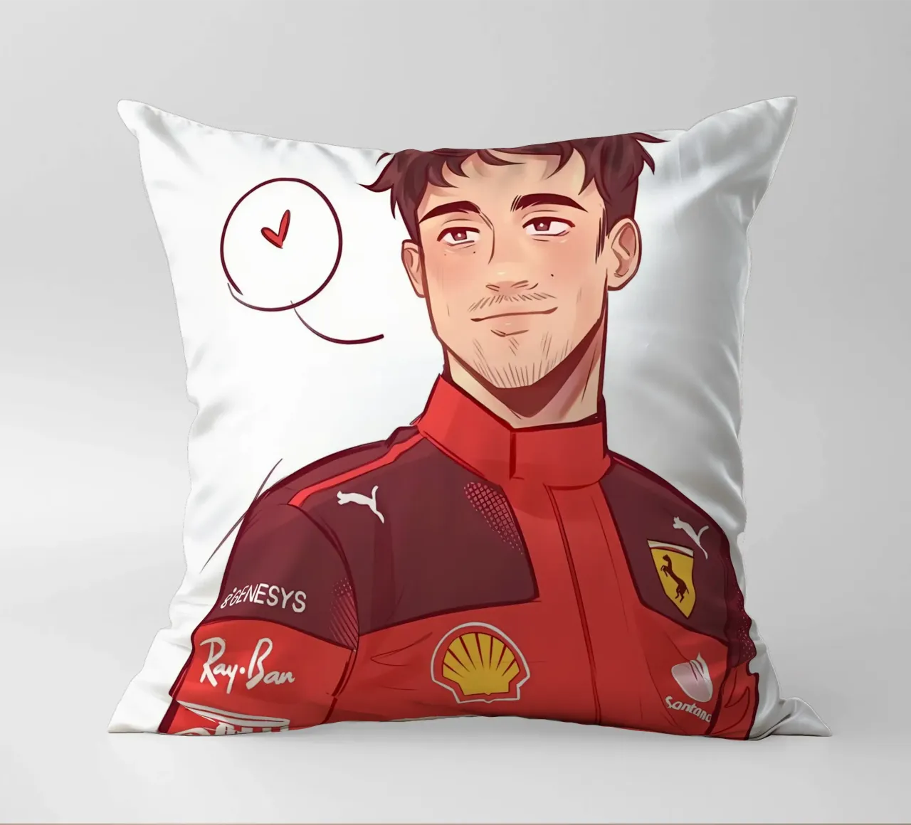 Charles Leclerc cuscino da mitaco