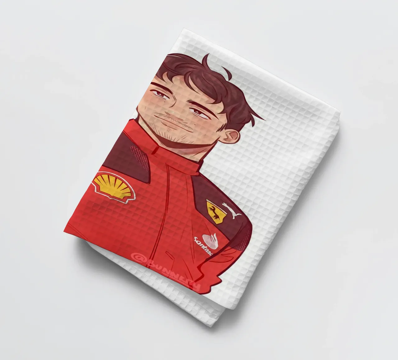 Charles Leclerc canovaccio da cucina da mitaco