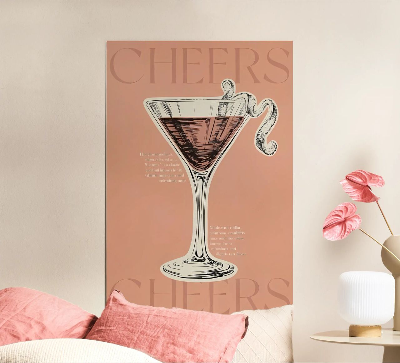 Prost Cosmopolitan Poster von mitaco